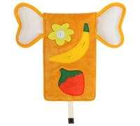 Food Dispensing Dog Toy - Plush, Nylon Crinkle Paper Sound Soft Mat Dog Toy