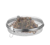 Food Drying Fish Net - Stainless Steel | Fly-Proof Round Hanging Mesh, Drying Rack | Herb Fruit Vegetable Shrimp Fish Dehydrator Net For Home Kitchen Outdoor Use