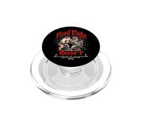 Food Fight Chicken & Pig Silly Pun PopSockets PopGrip para MagSafe