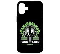 Food Forest Future Diseño de Vida sostenible Carcasa para iPhone 16 Plus