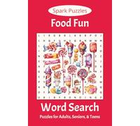 Food Fun Word Search Puzzle Book: Word Searches with Easy to Read Print featuring food-themed words, 6x9 inches, 110 Pages, 50+ Puzzles with ... and Seniors, Great Gift for Cooks and Foodies
