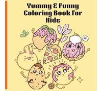 Food Funny Coloring Book