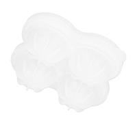 Food Grade Silicone Ice Cream Form | 4 Round Cavity Reusable Freezer Tray | Dishwasher Safe & Heat Tolerant for Kitchen/Party/Bar | BPA Non - Present Baking Tools