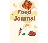 Food Journal: Daily Meal Tracker for Breakfast, Lunch, Dinner & Snacks - 100 Pages, 6x9 Pocket-Sized Nutrition Logbook