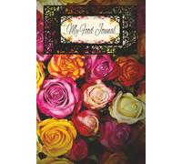 Food Journal: The Floral Feast Meal Planner Journal with Weight Tracker| 6x9 inches Food Log Notebook,130 pages| Perfect for Women, Note Taking, Journaling