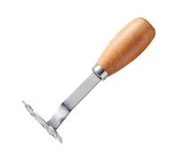 Food Masher Tool - Wooden Handle Stainless Steel Potato Crusher, Bean Press, Durable Vegetable Fruit Smashing Utensil | Handheld Kitchen for Avocado Salad Meat Butter Home Apartment Restaurant Use