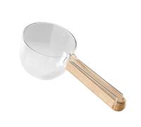 Food Measuring Scoop - Rice Scoops with Scale, Portable Kitchen Spoons, Integrated Bag Sealing Handle, Lightweight Structural Build, Cooking Accessory for Indoor Meal Preparation
