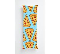 Food Pizza Body Pillow Case Cover 60x180cm, Long Backrest Cushion Pillow Protector with Zipper, Decorative Bedding Pillowcase, Soft Body Pillow Cover for Couch Bedroom Cartoon