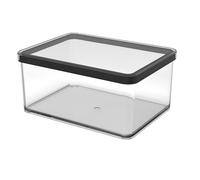 Food Preservation Container Rotho Black Transparent
