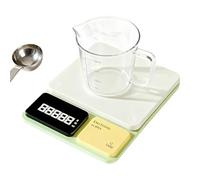 Food Scale - Digital Kitchen Scale With Tare Function And LED Display, Rechargeable Baking Scales | 0.1g High Precision Cooking Scales For Bread, Meat, Seasoning, Dessert, And Home Kitchen