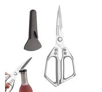 Food Scissors - Tijeras resistentes para aves de corral - Tijeras multifuncionales aptas para lavavajillas para huesos de pollo carne, mariscos, pavo, herramientas de cocina