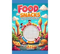 Food & snacks crossword puzzle for kids