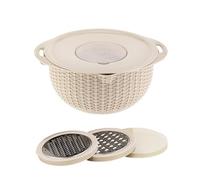 Food Strainer - 12.6 * 5.71 * 6.5 Inches Colander Bowl | Kitchen Strainers Stainless Steel | Food Strainers and Colanders Rice Strainer | Stainless Steel Colander Strainêrs Fruit Strainêrs for Veggie