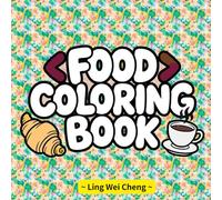 Food: This food coloring book contains 40 line drawings, ranging from simple foods to specialties from different countries
