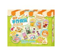 Food Toys, Doll House Accessories, Detailed Fun Shapes Easy Handling Educational Play Imaginative Fun Role Playing, Mini Sweets & Desserts, Kitchen Scene Accessories, Perfect for Children Playtime