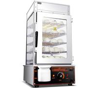 Food Warmer Display,5-Layer Electric Hot Food Warmer,Fast Heating And Constant Temperature, Fast Steaming Package,For Buffet Restaurant,Convenience Store, LJJY-KK