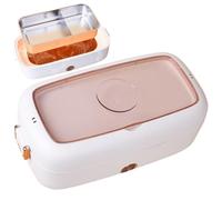 Food Warmer, Self Heating Container, Rechargeable Lunch Tool, Thermal Design, Integrated Wireless Battery Tech, Premium Portable Hardware, Insulated 800ml Model For School Office Car Travel Picnic
