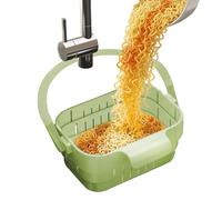 Food Waste Catcher for Sink, Telescopic Trash Drain Basket with Expandable Design, Durable Sink Strainer and Colander, Kitchen Waste Filter for Home Apartment Dormitory Farmhouse Restaurant Cafe Use