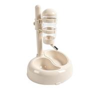 Food Water Bowl For Pet - ABS, Adjustable Height Feeder, Animals Dish Drinker | Food Water Feeding Bowl, Automatic Waterer, For Small Medium Large Breeds Puppy Kitten Yard Backyard Home Use