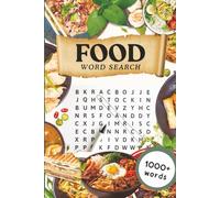 Food Word Search Puzzle Book: Word Searches with Easy to Read Print about Food, Delicious Meals, Tasty Treats and More | 6x9 inches, 110 pages | 50+ ... Gift for Vacations, Holidays, or Free Times
