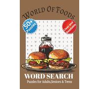 Food Word Search Puzzle: Food word search puzzle with Easy to Read Print about Diffrent kind of Food ,International foods and More | 6x9 inches, 120 ... Great for Vacations, Holidays and Relaxation