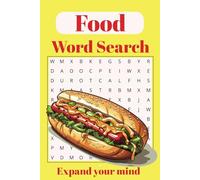Food Word Search Puzzle: Word Searches with Easy to Read Print about Food, Beverages, Sauces and more | 6x9 inches, 110 pages | 50+ Puzzles... Gifts for Holidays, Vacations and Free Times