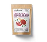 Foodboost Bayas de Goji 500 g - 100% naturales de cultivos seleccionados - Sin conservantes ni aditivos - Naturalmente ricas en antioxidantes vitamina A, vitamina E, Omega 3, calcio, hierro, zinc