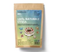 foodboost Eritritol con Stevia 1:1 sustituto del azúcar 0kcal 100% puro mismo poder edulcorante que el azúcar de cocina, adecuado para diabéticos y dietas bajas en calorías, contra la caries