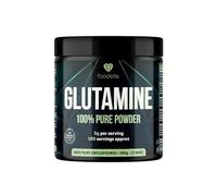 Foodelis L-Glutamina en Polvo 500 g | Sin Sabor | 5 g por Dosis (100 dosis) | 100% L-Glutamina Pura Sin Aditivos | Fácil de Mezclar | Incluye Dosificador