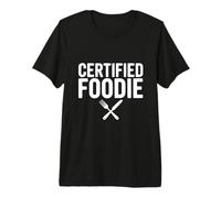 Foodie Certificado ama Comer Delicioso Foodie Camiseta Premium