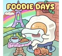 Foodie Days: Cute and Easy Comfort Foods Coloring Book: Cozy Snacks, Sweet Treats, and Familiar Classics for Stress Relief and Relaxation