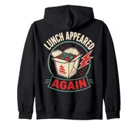 Foodie Humor Lunch Appeared Funny Saying Sudadera con Capucha