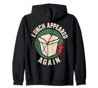 Foodie Humor Lunch Appeared Funny Saying Sudadera con Capucha