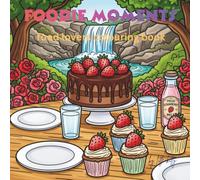 Foodie moments: Food lovers colouring book with beautiful views
