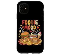 Foodie Mood Hamburguesa Pizza Tortitas Ramen Helado Carcasa para iPhone 11