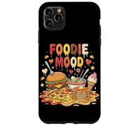 Foodie Mood Hamburguesa Pizza Tortitas Ramen Helado Carcasa para iPhone 11 Pro MAX