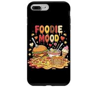 Foodie Mood Hamburguesa Pizza Tortitas Ramen Helado Carcasa para iPhone 7 Plus/8 Plus