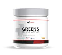 FOODIES MM Supplements - Greens Natural Complex 360g - SuperFood con Vitaminas y Enzimas Digestivas - Vitamina C - Extracto de Frutas - Alimentación Saludable Sin Lactosa - Sabor Kiwi Manzana