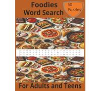 Foodies Word Search: Word Search for Food Lovers