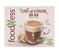 Foodness Dolcegusto compatible Ginseng Coffee Capsule - 5 paquetes de 10 cápsulas [Tot. 50 cápsulas]