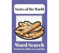Foods Around the World Word Search: Word Searches with Easy to Read Print about Food, Multi-national foods, exotic foods and More | 6x9 inches, 110 ... Gift for Vacations, Holidays and Free Times