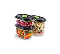 FoodSaver recipiente para conservar y marinar al vacío | 700 ml, 1,2L y 1,8L | Hermético | Libre de BPA | A prueba de fugas | Apto lavavajillas | paquete de 3