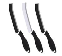 FOOGWEE 3PCS Cepillo de Limpieza de Grietas de Cerdas Duras - Cepillo Limpieza Ducha - Kit Cepillos Limpieza Hogar para Cocina Baño Inodoro Ventana Vehículo Grifos Lechada