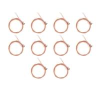 Foollusiie 10 Juegos de 6 Cuerdas de Cobre Puro para Guitarra Clásica y Cuerdas de Ukelele, Accesorios para Guitarra, Cuerda de Cobre Rojo