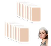 Foonary 20 pegatinas para tatuajes, resistentes al agua, corrector, cicatrices, alta cobertura, elásticas, recortables, cubiertas adecuadas para cubrir tatuajes, cicatrices y marcas de nacimiento