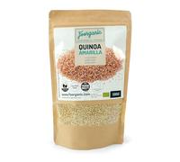 FOORGANIC Quinoa Amarilla Ecológica Foorganic 500g | Proteínas y Fibra | Sin Gluten | Producido en España | Ideal para Platos Saludables y Nutritivos