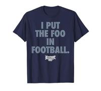 Foos Gone Wild - Football On Navy Camiseta
