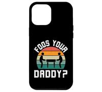 Foos Your Daddy Funny Futbolín Jugador Humor Retro Carcasa para iPhone 12 Pro MAX