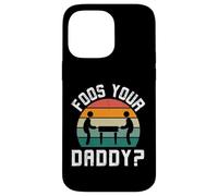 Foos Your Daddy Funny Futbolín Jugador Humor Retro Carcasa para iPhone 14 Pro MAX