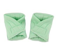 Foot Ankle Support Pad for Elderly Bedridden Patients, Soft Sponge Material with Hook and Cycle Tape, Prevents Bedsores, Universal for Left and Right, Suitable (Light Green)